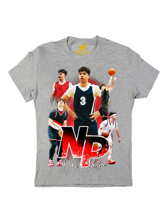 Nico Pena Initials Oversize Print