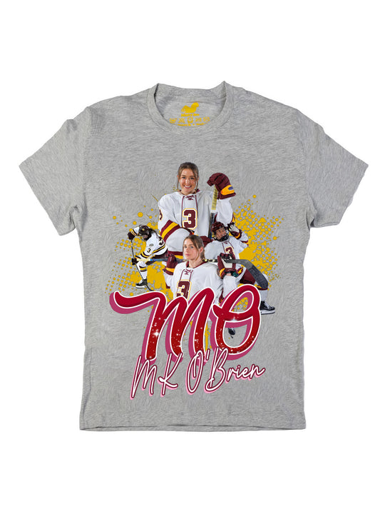 MK OBrien Initials Oversize Print
