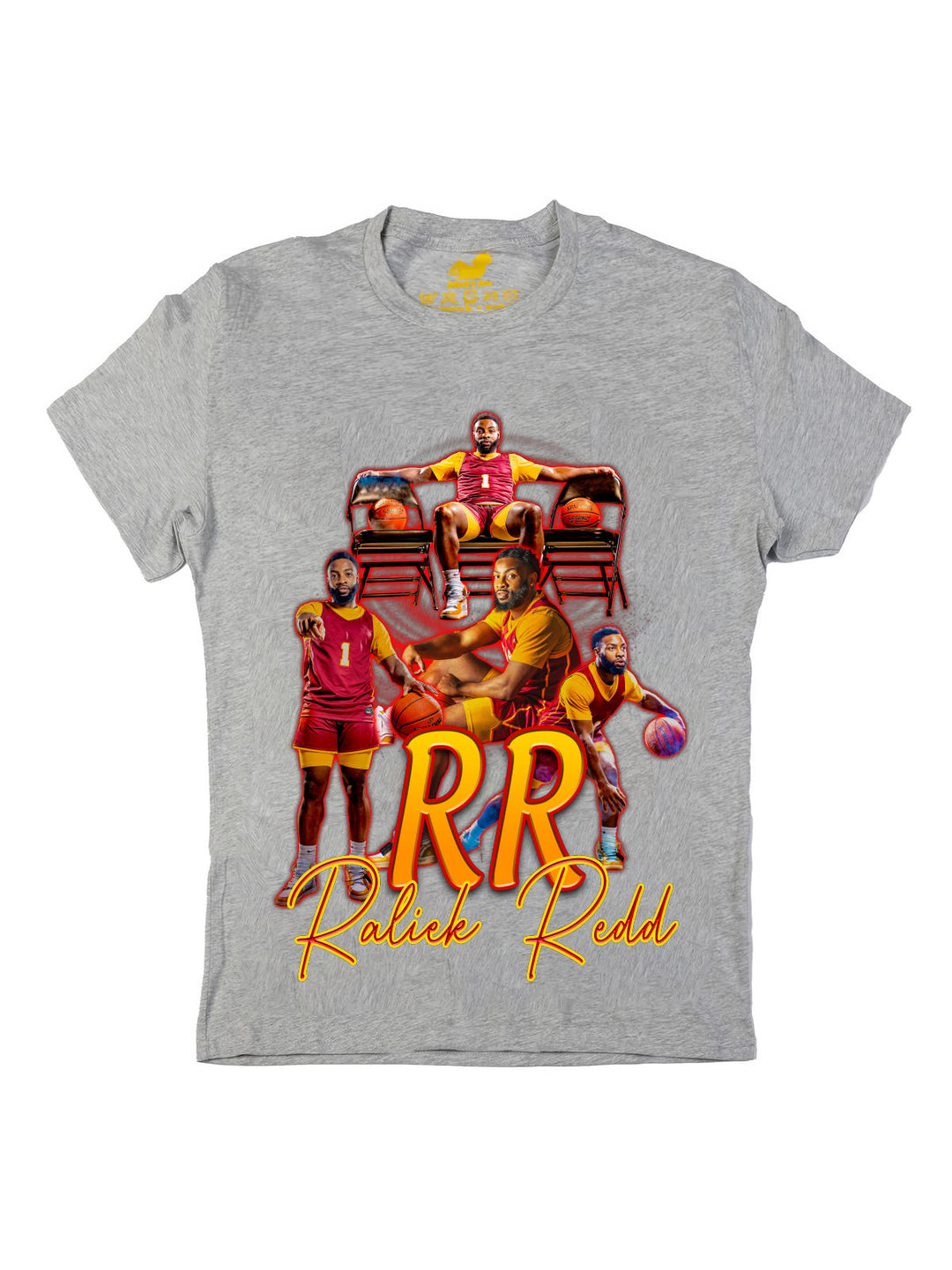 Raliek Redd Initials Oversize Print