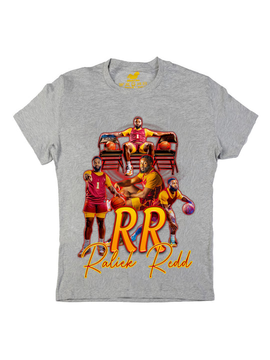 Raliek Redd Initials Oversize Print