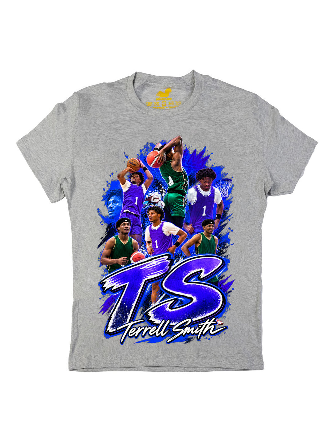 Terrell Smith Initials Oversize Print