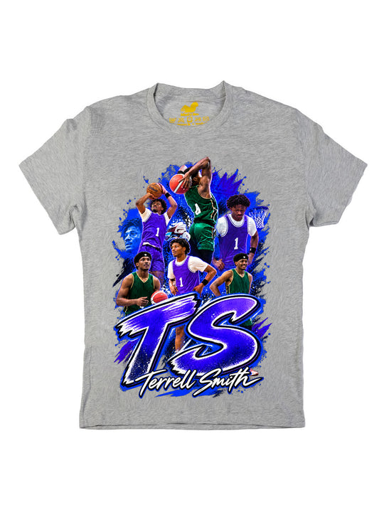 Terrell Smith Initials Oversize Print
