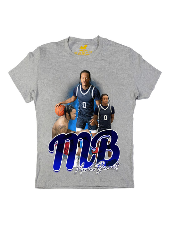 Marcus Burnett Initials Oversize Print