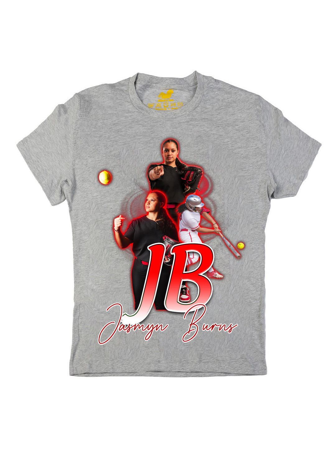 Jasmyn Burns Initials Oversize Print