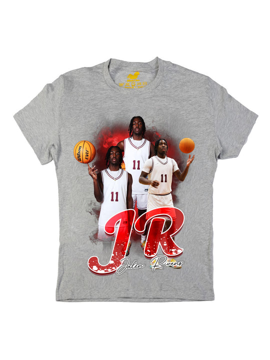 Jalen Rivens Initials Oversize Print