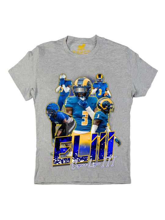 Eugene Liger III Initials Oversize Print
