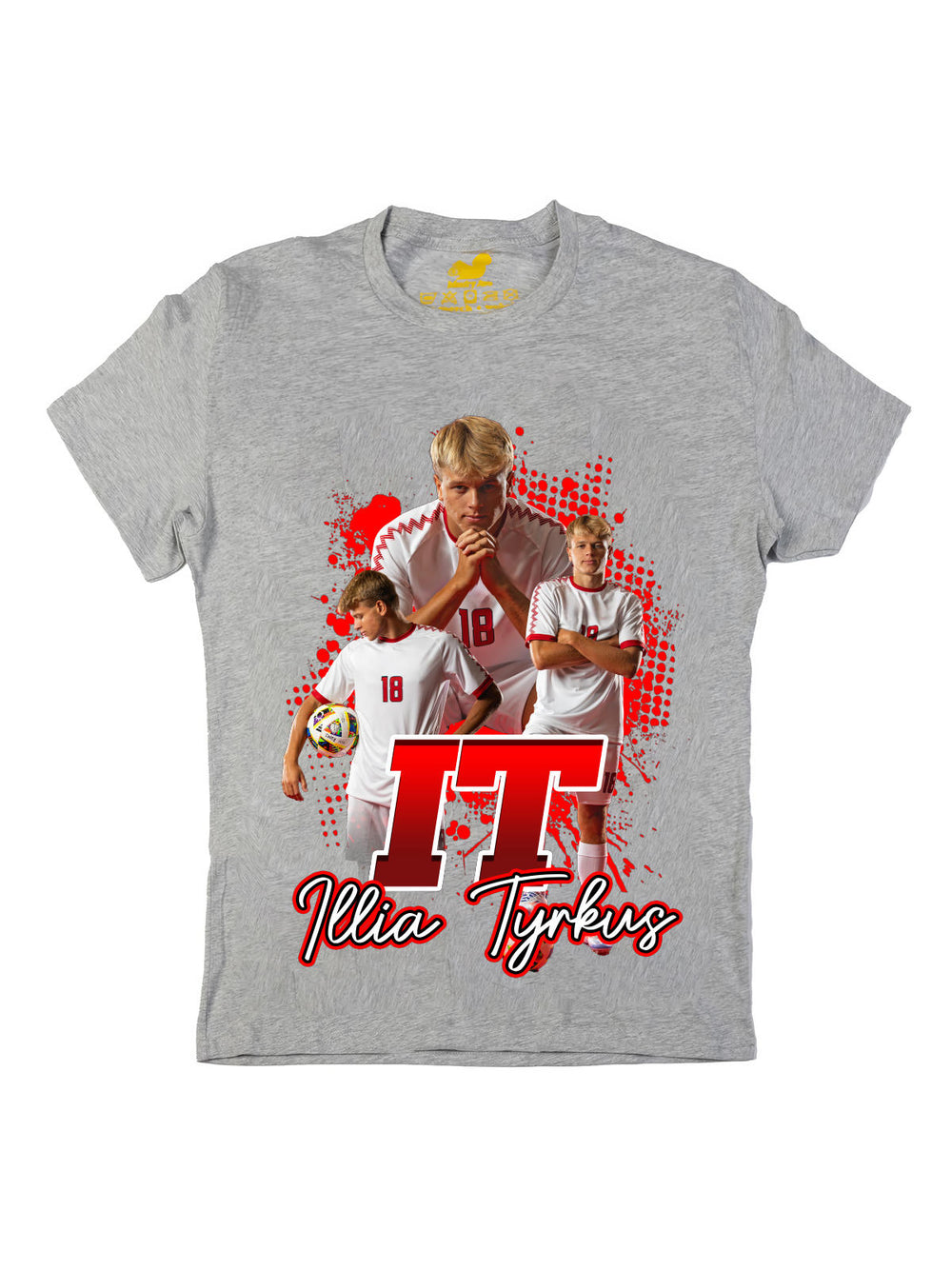 Illia Tyrkus Initials Oversize Print