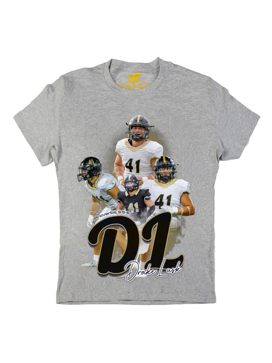 Drake Lusk Initials Oversize Print