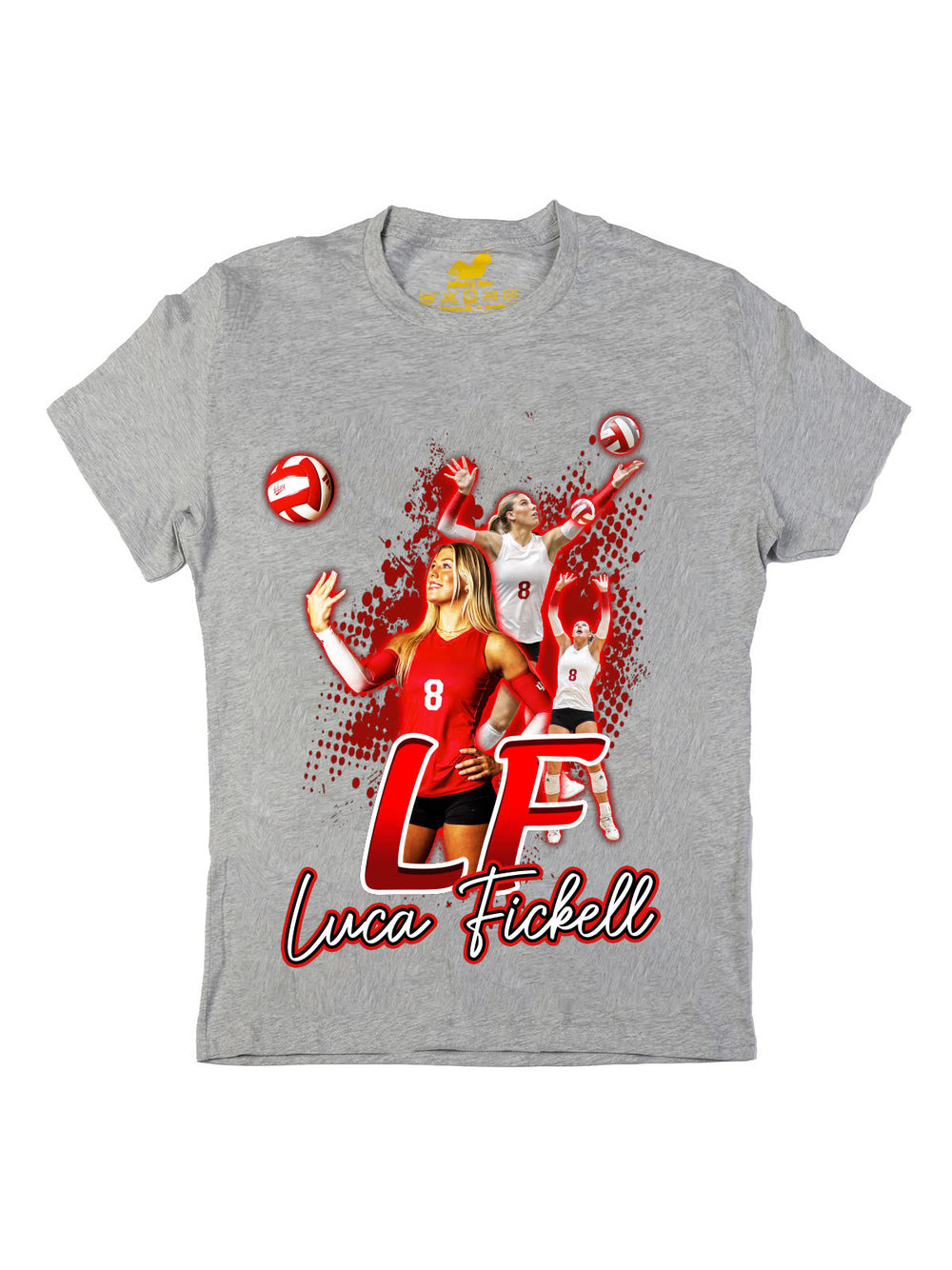 Luca Fickell Initials Oversize Print