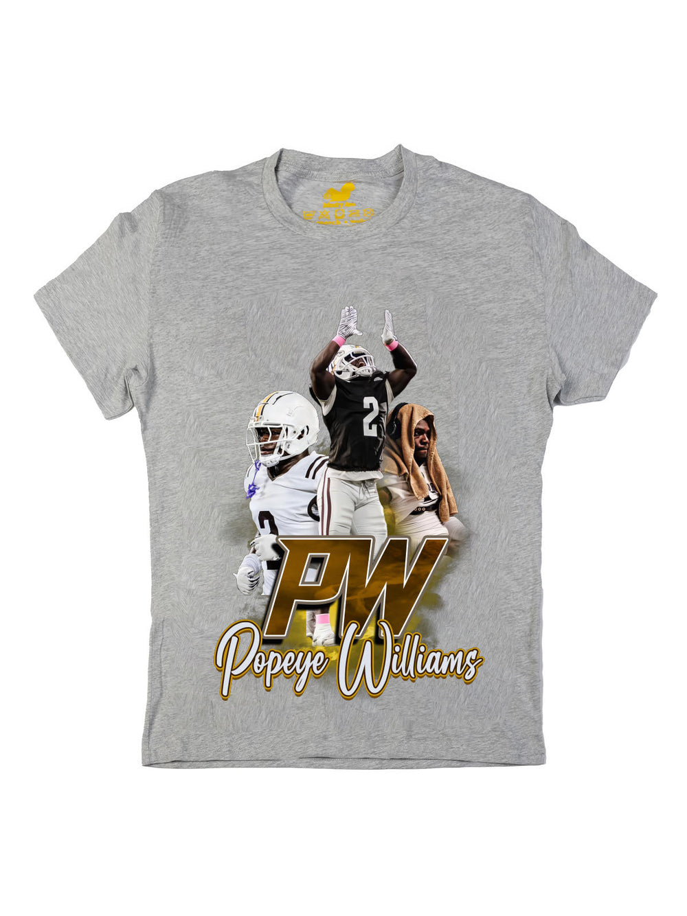 Popeye Williams Initials Oversize Print