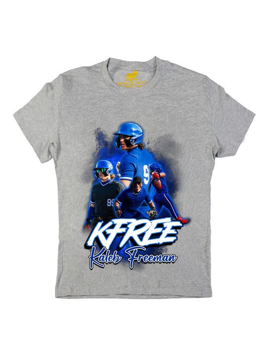 Kaleb Freeman Initials Oversize Print