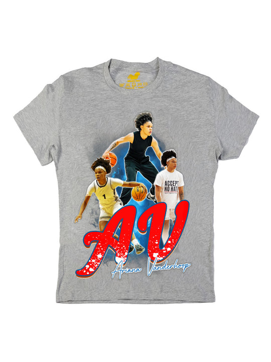 Ariana Vanderhoop Initials Oversize Print