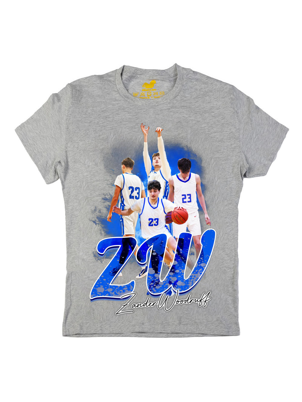 Zander Woodruff Initials Oversize Print