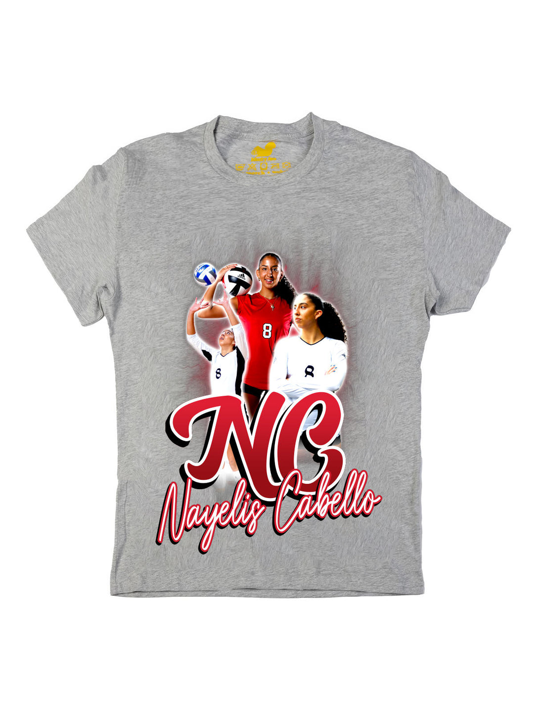 Nayelis Cabello Initials Oversize Print
