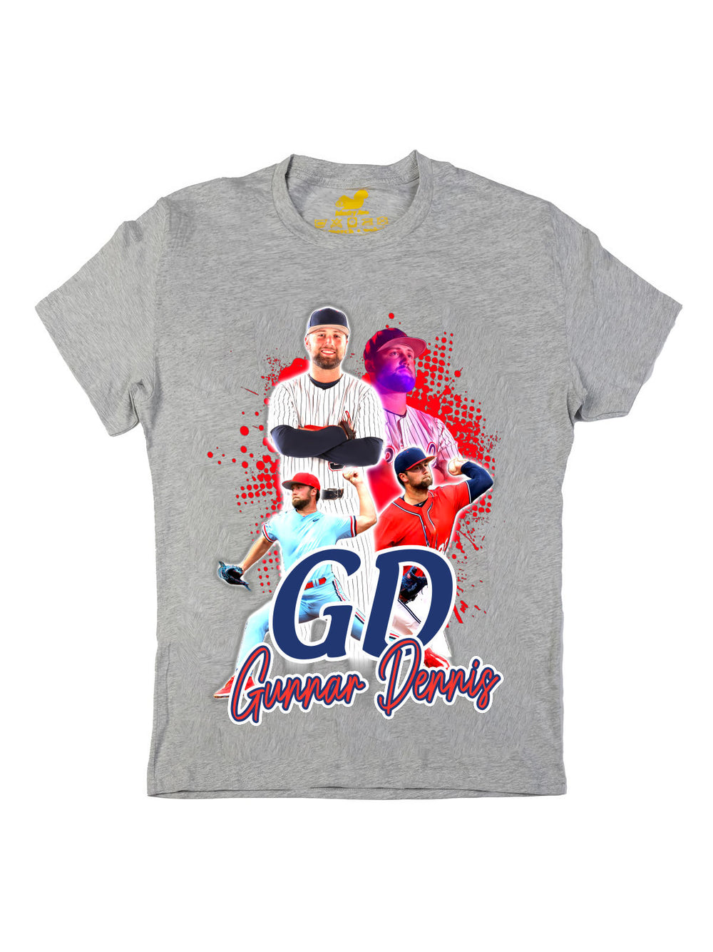 Gunnar Dennis Initials Oversize Print