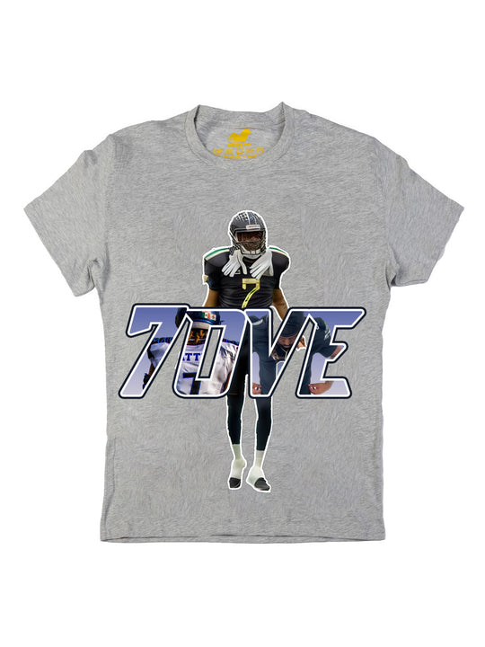 Quantaye Battle Logo Oversize Print