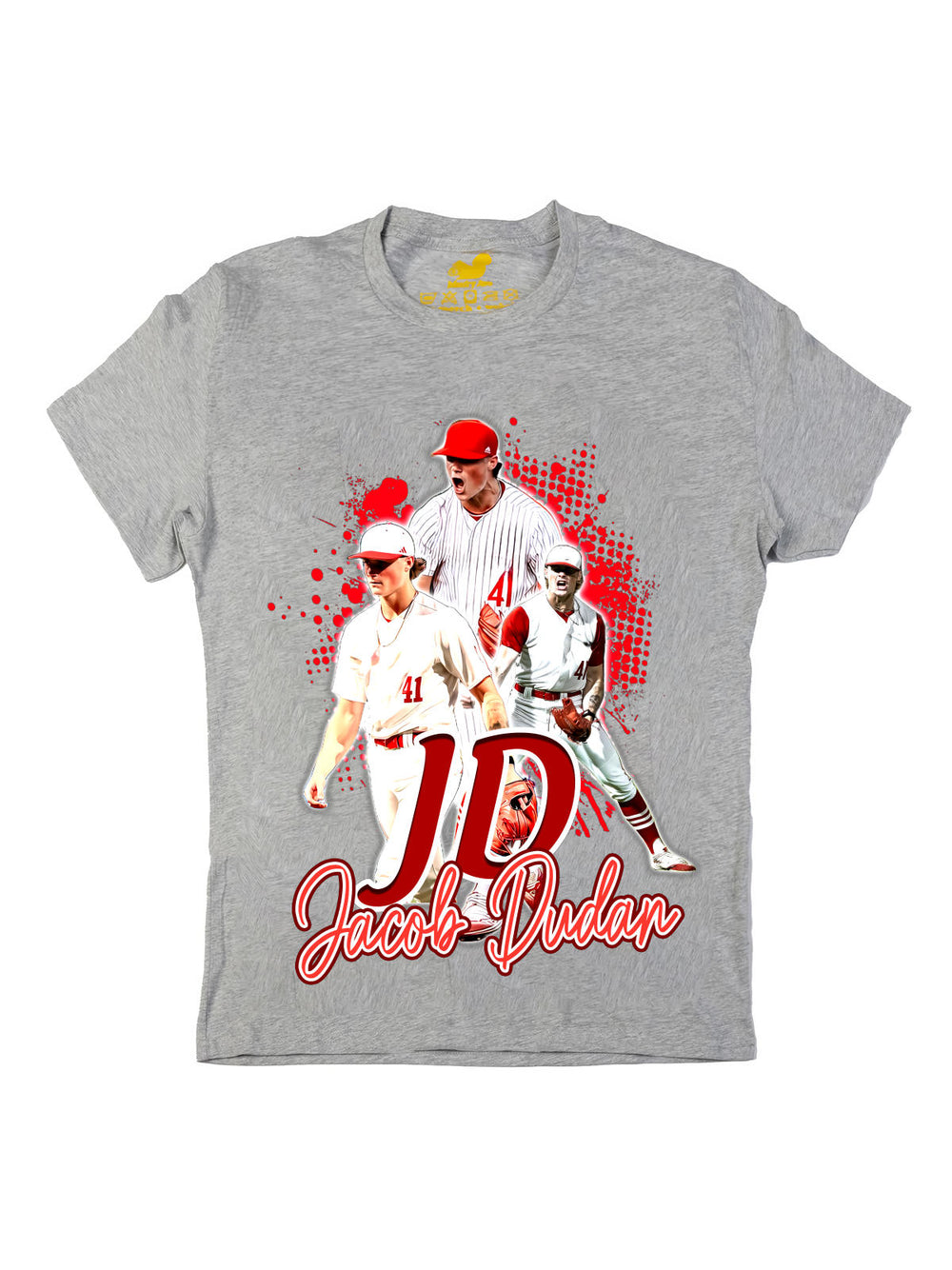 Jacob Dudan Initials Oversize Print