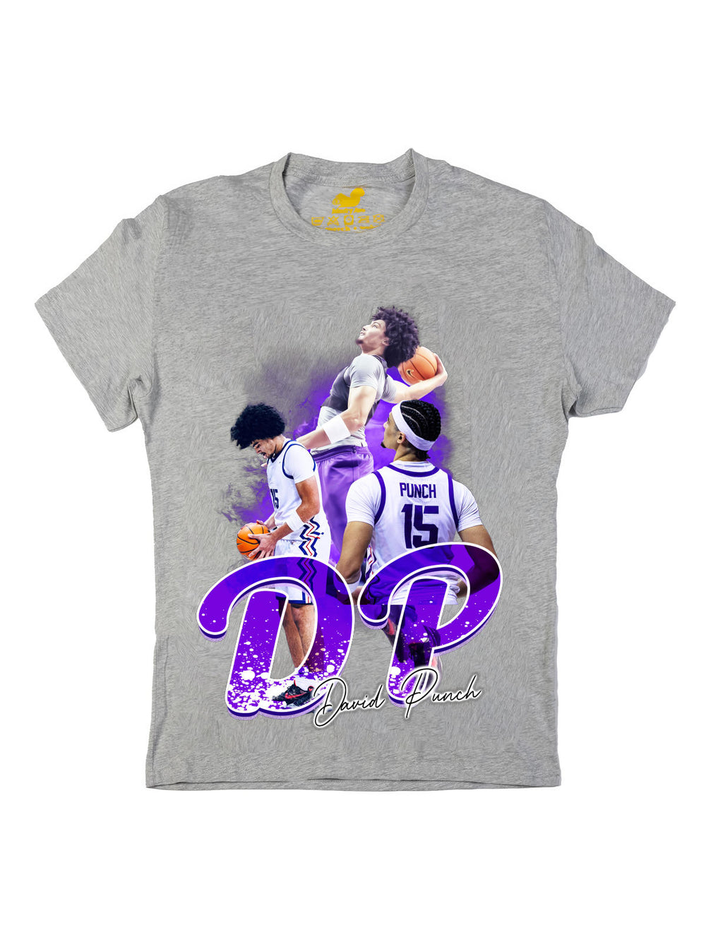 David Punch Initials Oversize Print