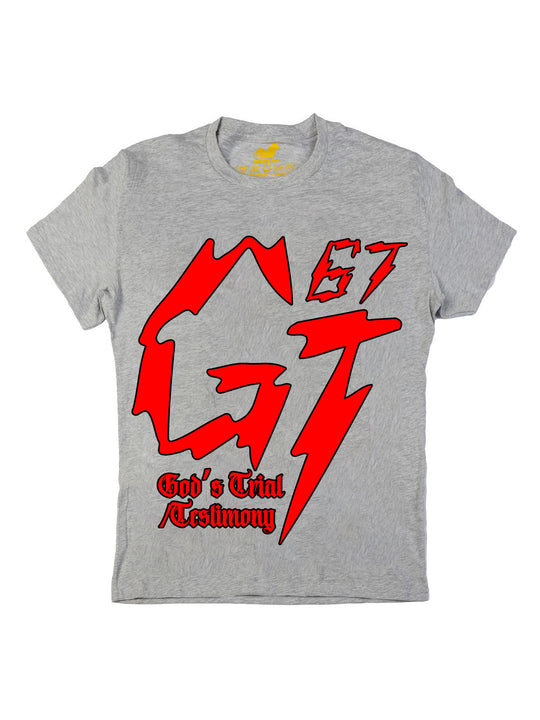 James Glover Tyson Logo Red Oversize Print