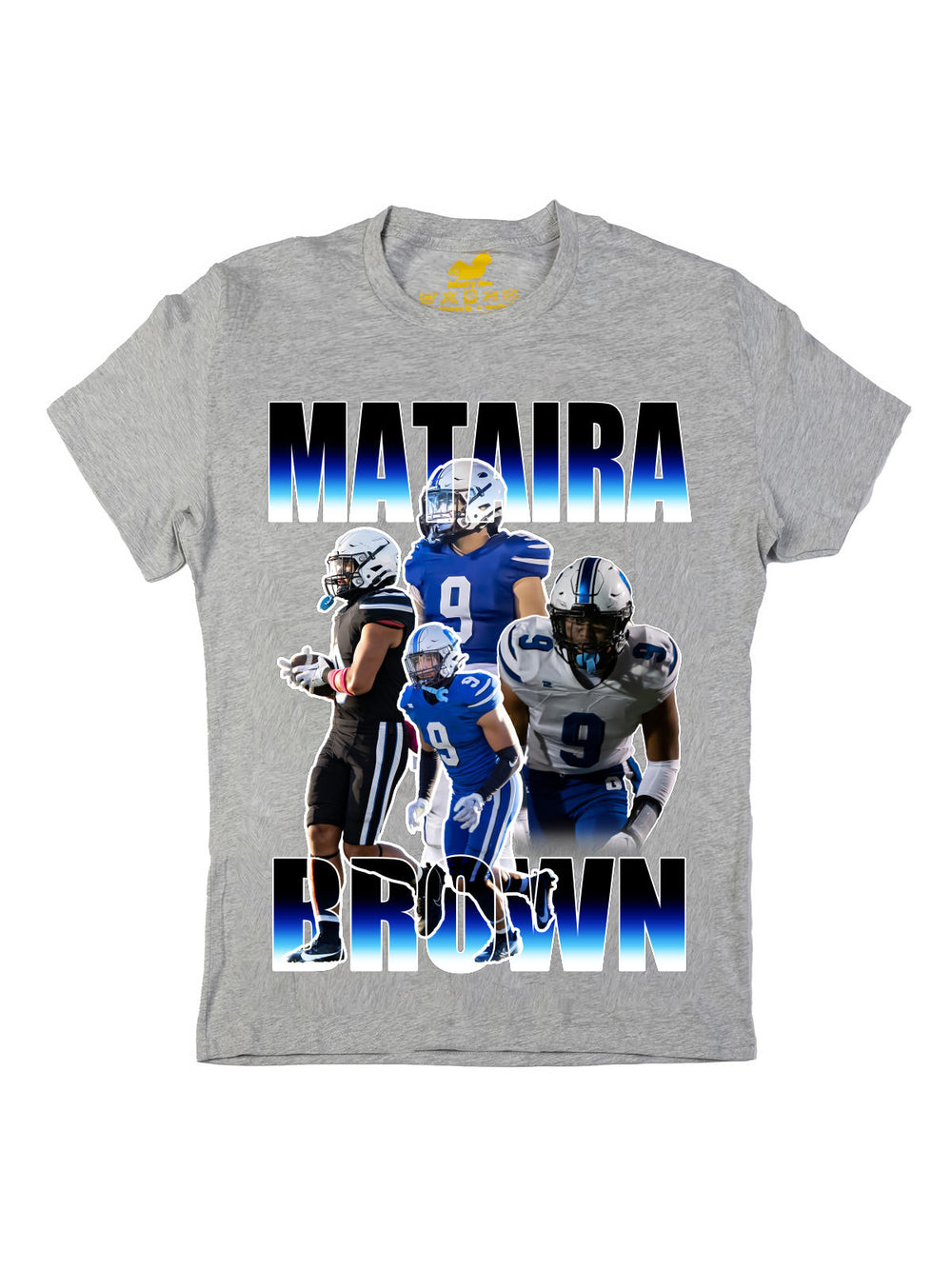 Mataira Brown Collage Oversize Print