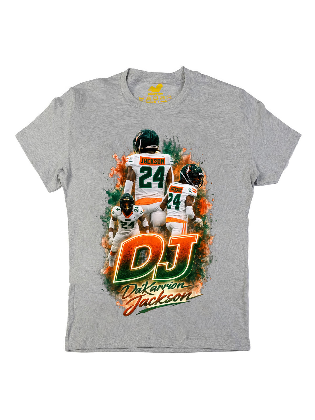 Da'Karrion Jackson Initials Oversize Print
