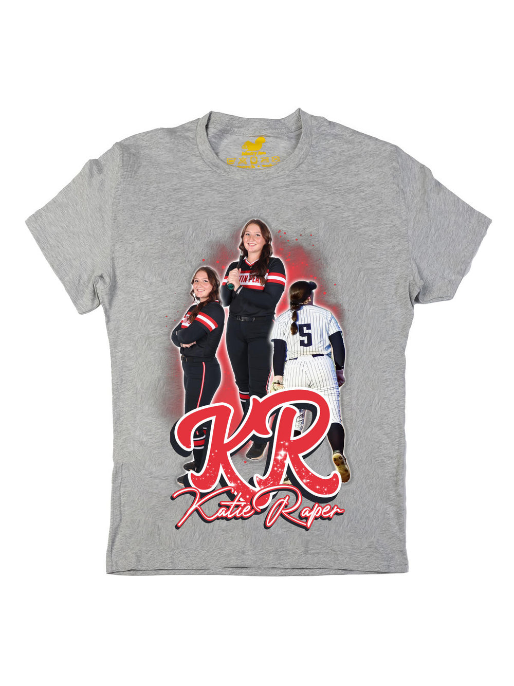 Katie Raper Initials Oversize Print