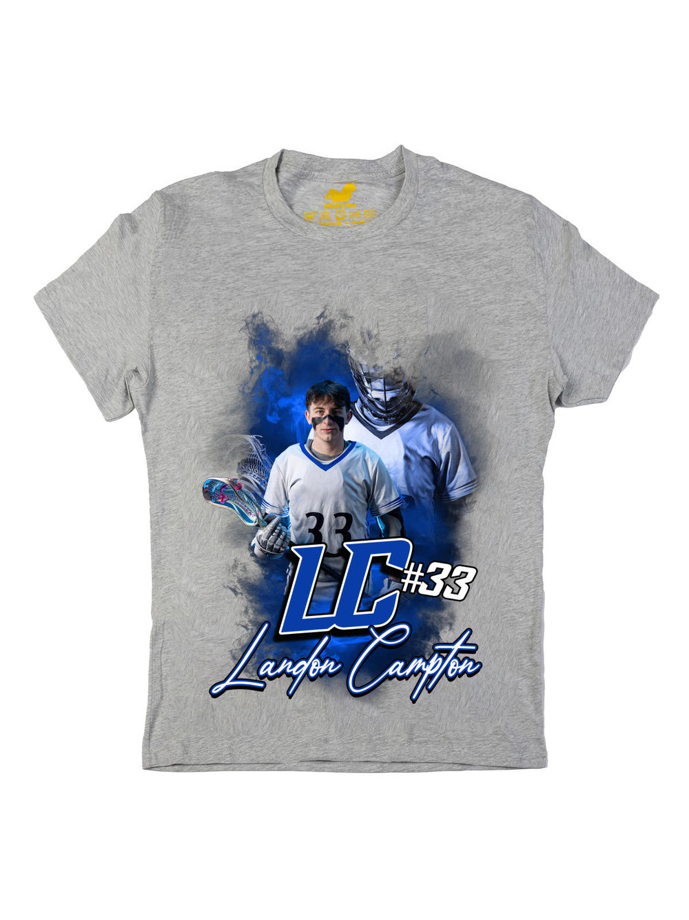 Landon Campton Initials Oversize Print