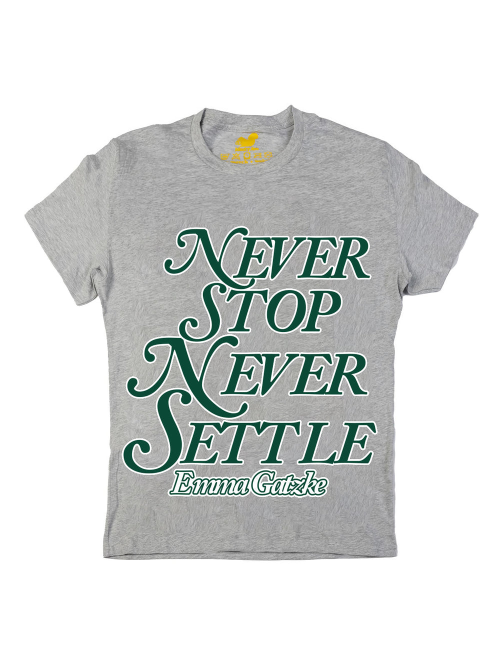 Never Stop Never Settle Oversize Print
