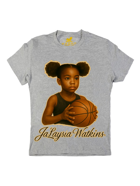 Jalaysia Watkins Basketball Oversize Print