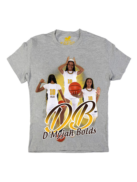 DMyjah Bolds Initials Oversize Print