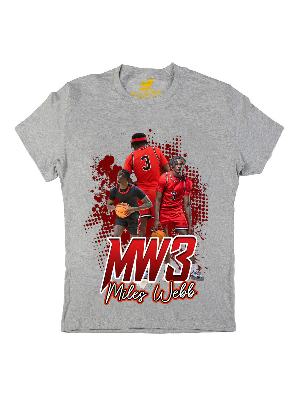 Miles Webb Initials Oversize Print