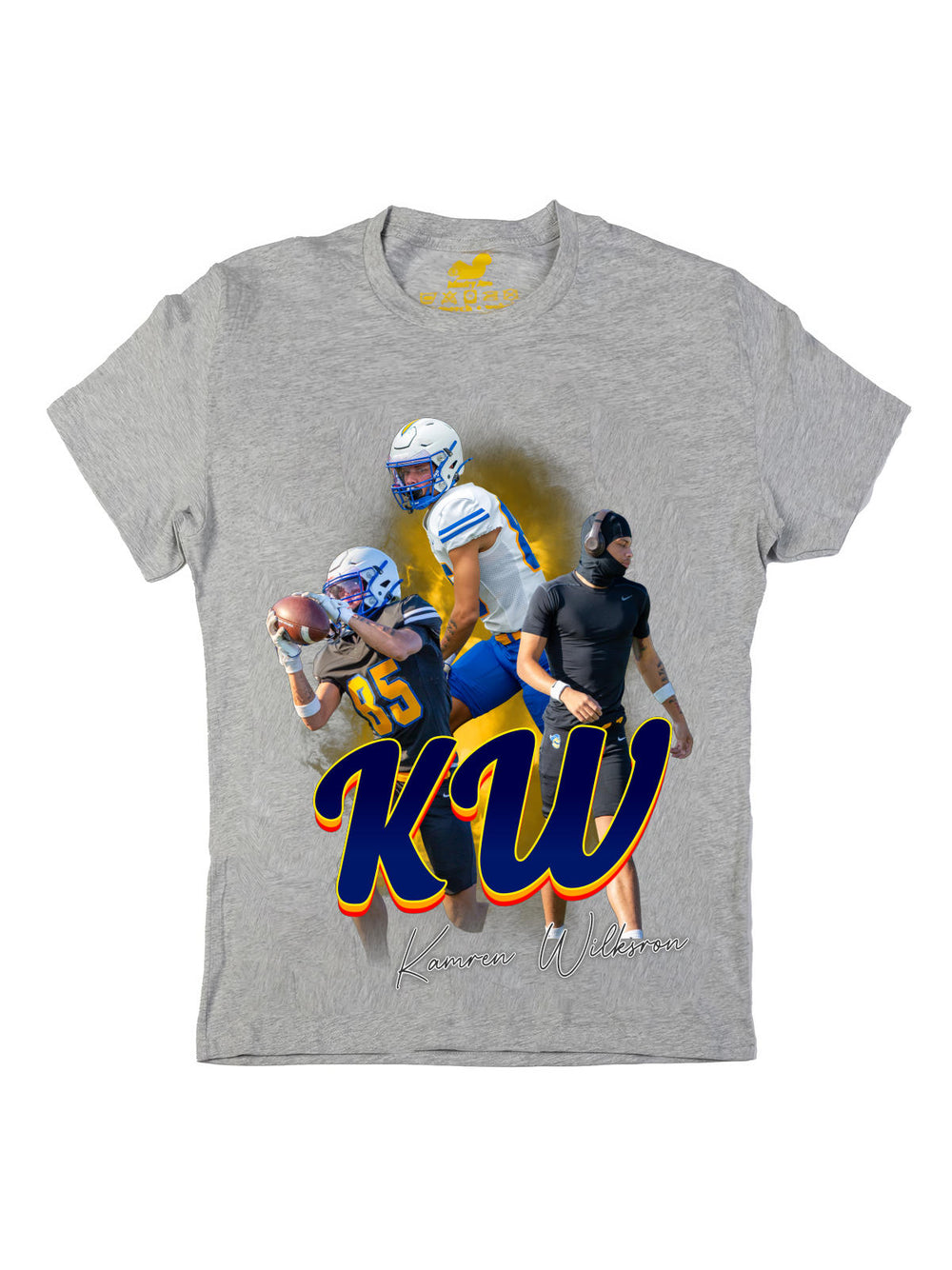 Kamren Wilkerson Initials Oversize Print