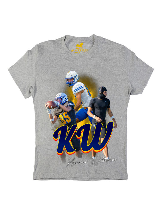 Kamren Wilkerson Initials Oversize Print