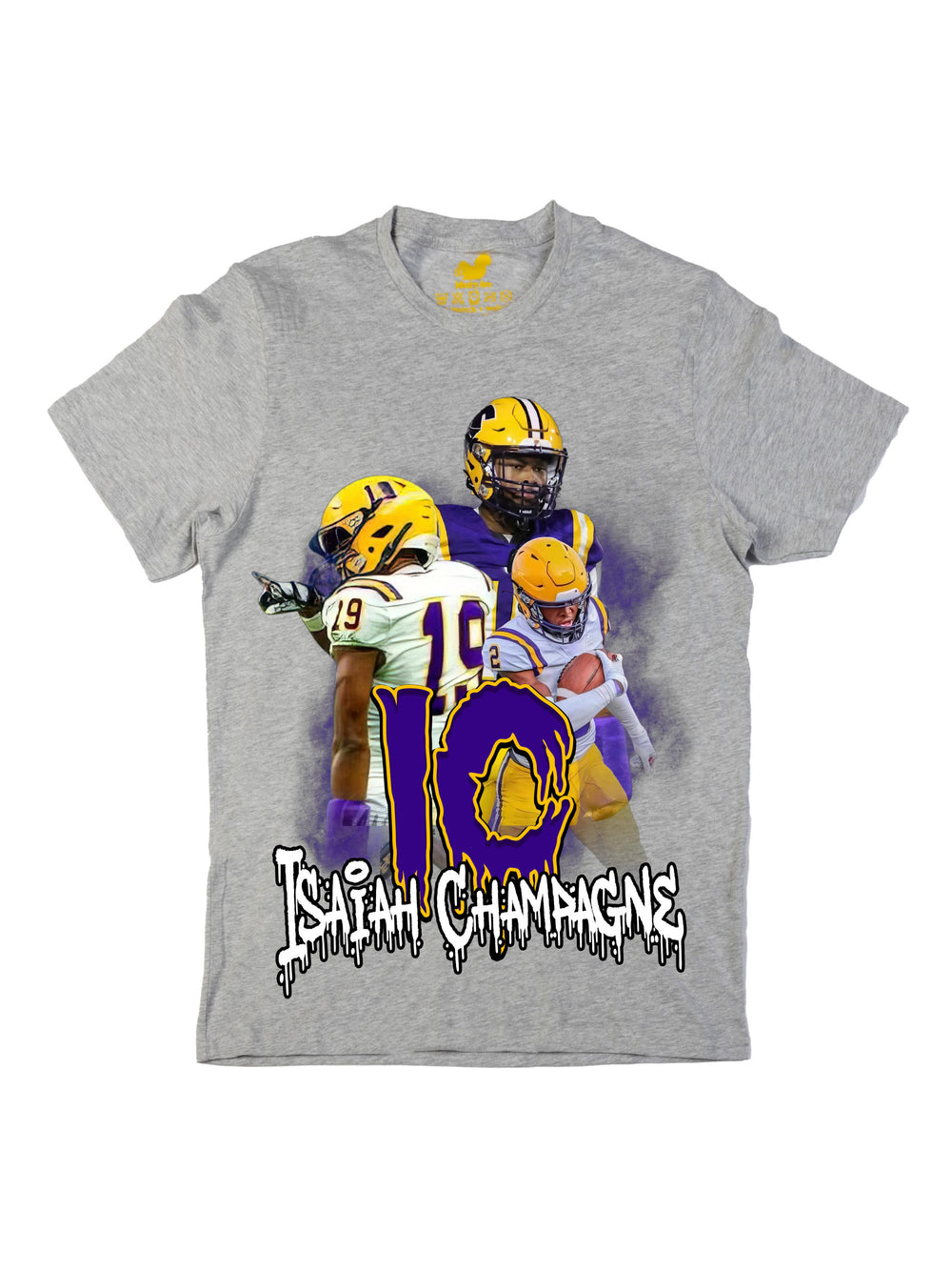 Isaiah Champagne Oversize Print