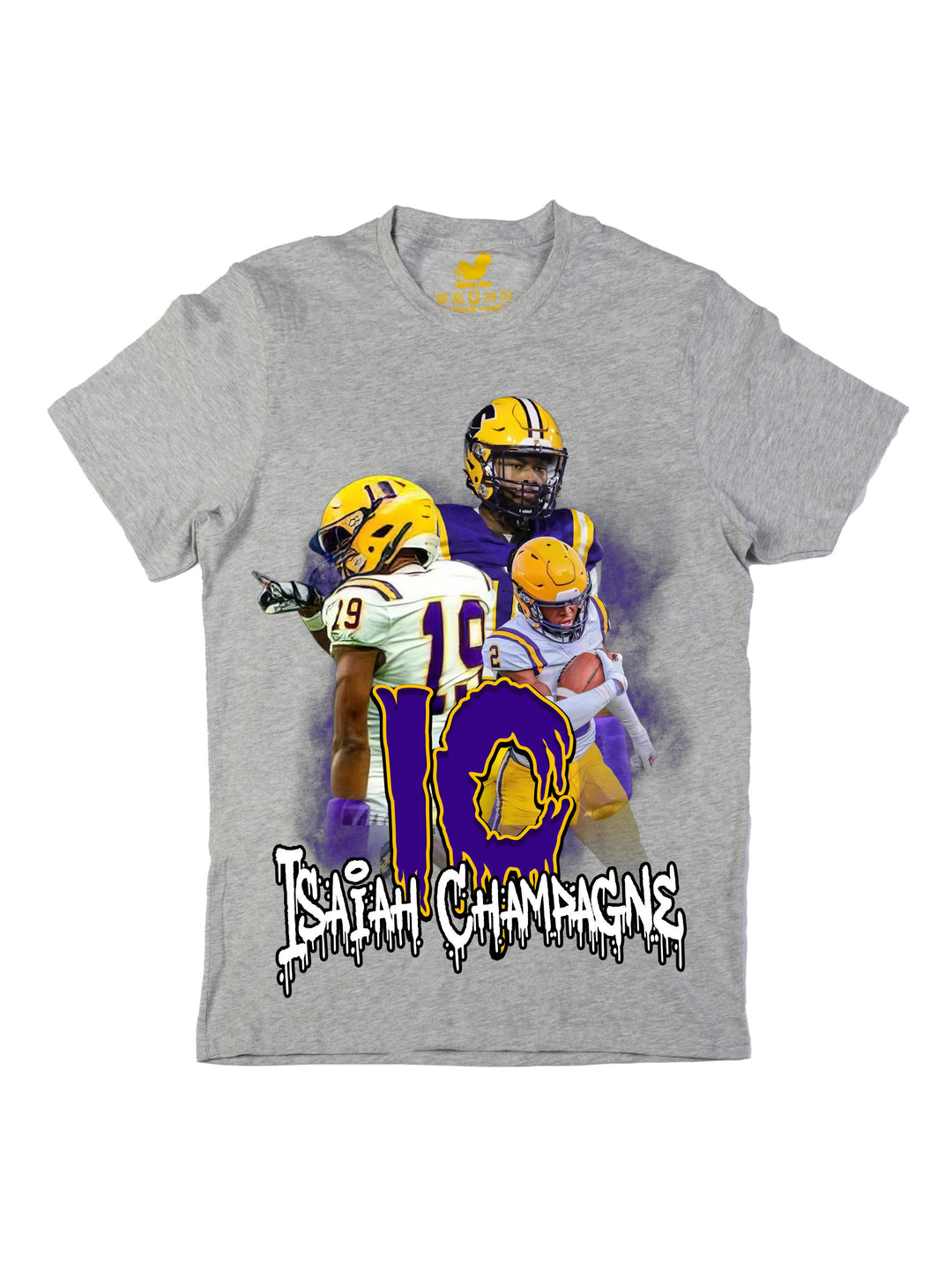 Isaiah Champagne Oversize Print