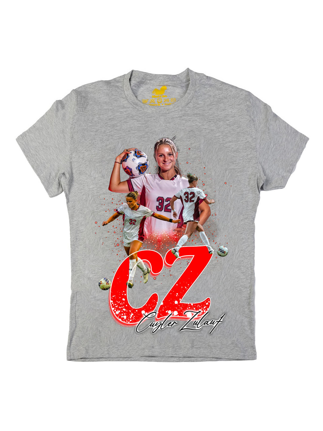 Cuyler Zulauf Initials Oversize Print