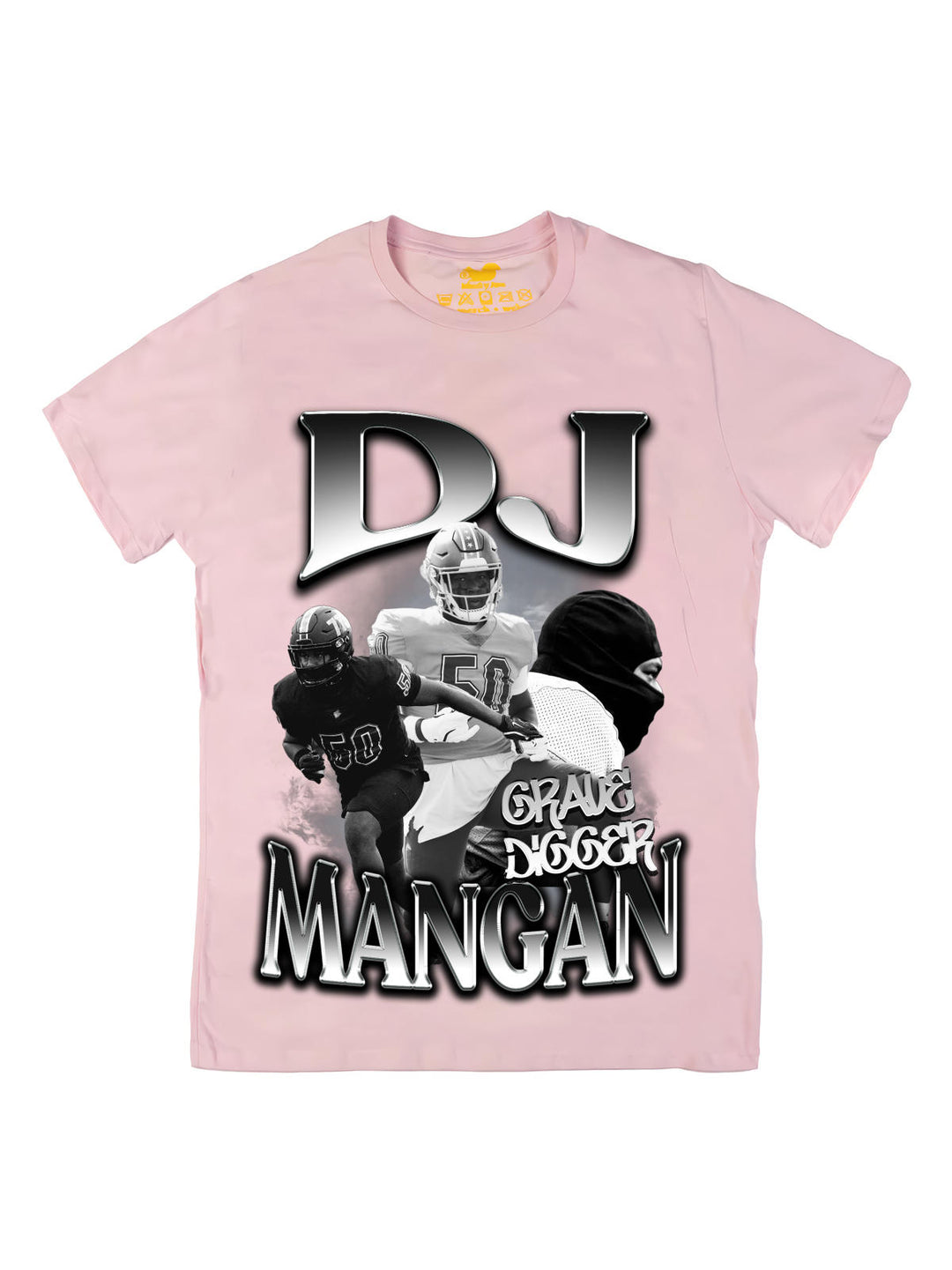 DJ Mangan Initials Oversize Print