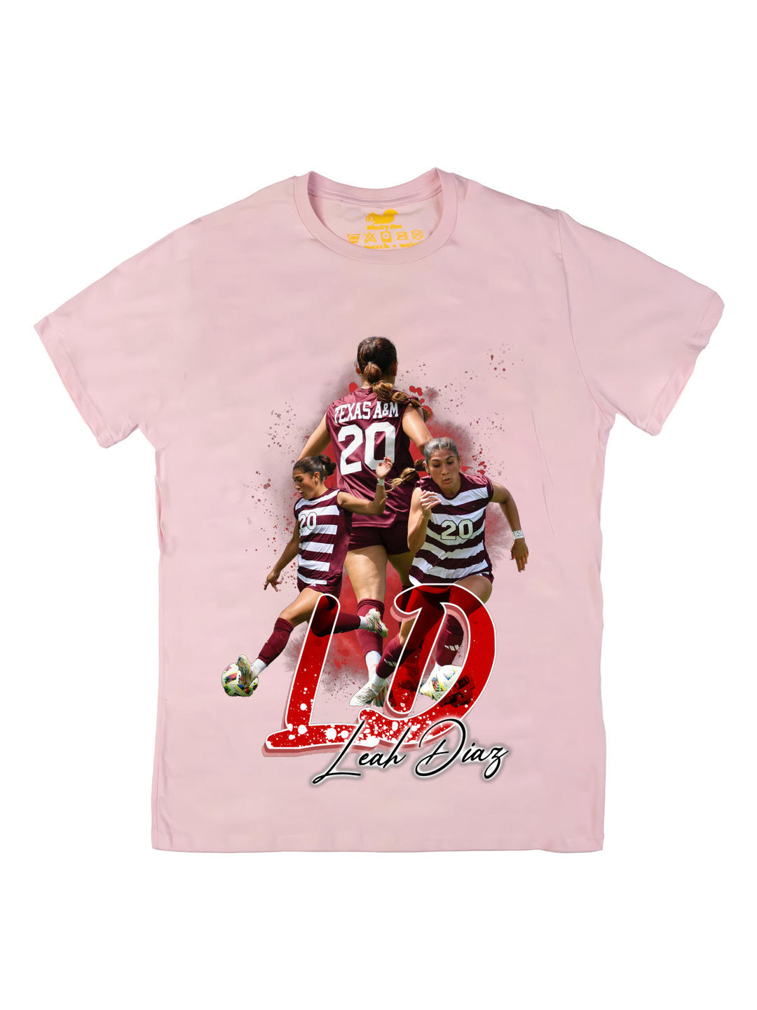 Leah Diaz Initials Oversize Print