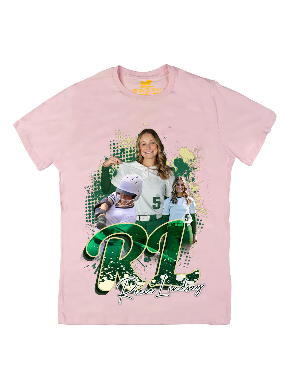Reece Lindsay Initials Oversize Print