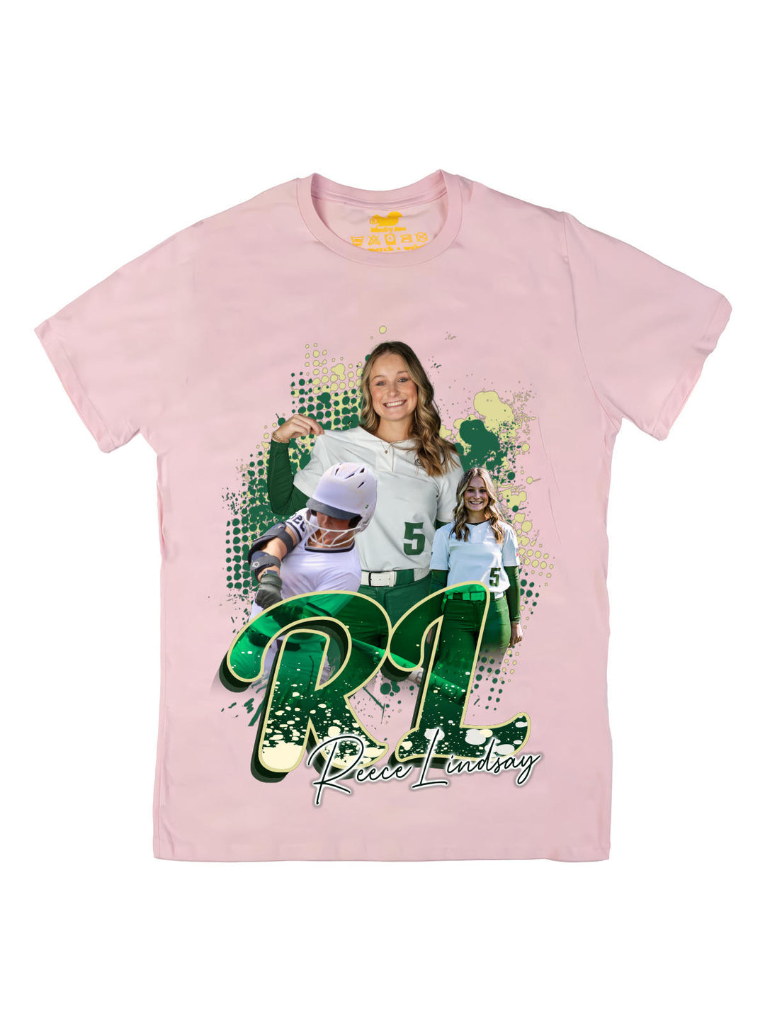 Reece Lindsay Initials Oversize Print