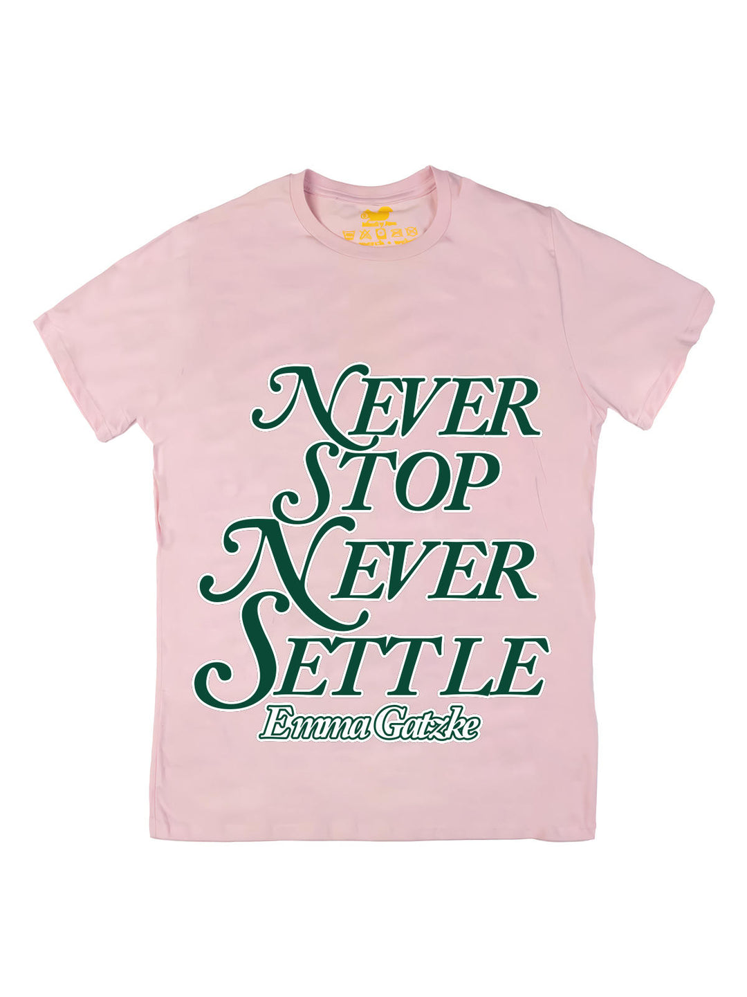 Never Stop Never Settle Oversize Print