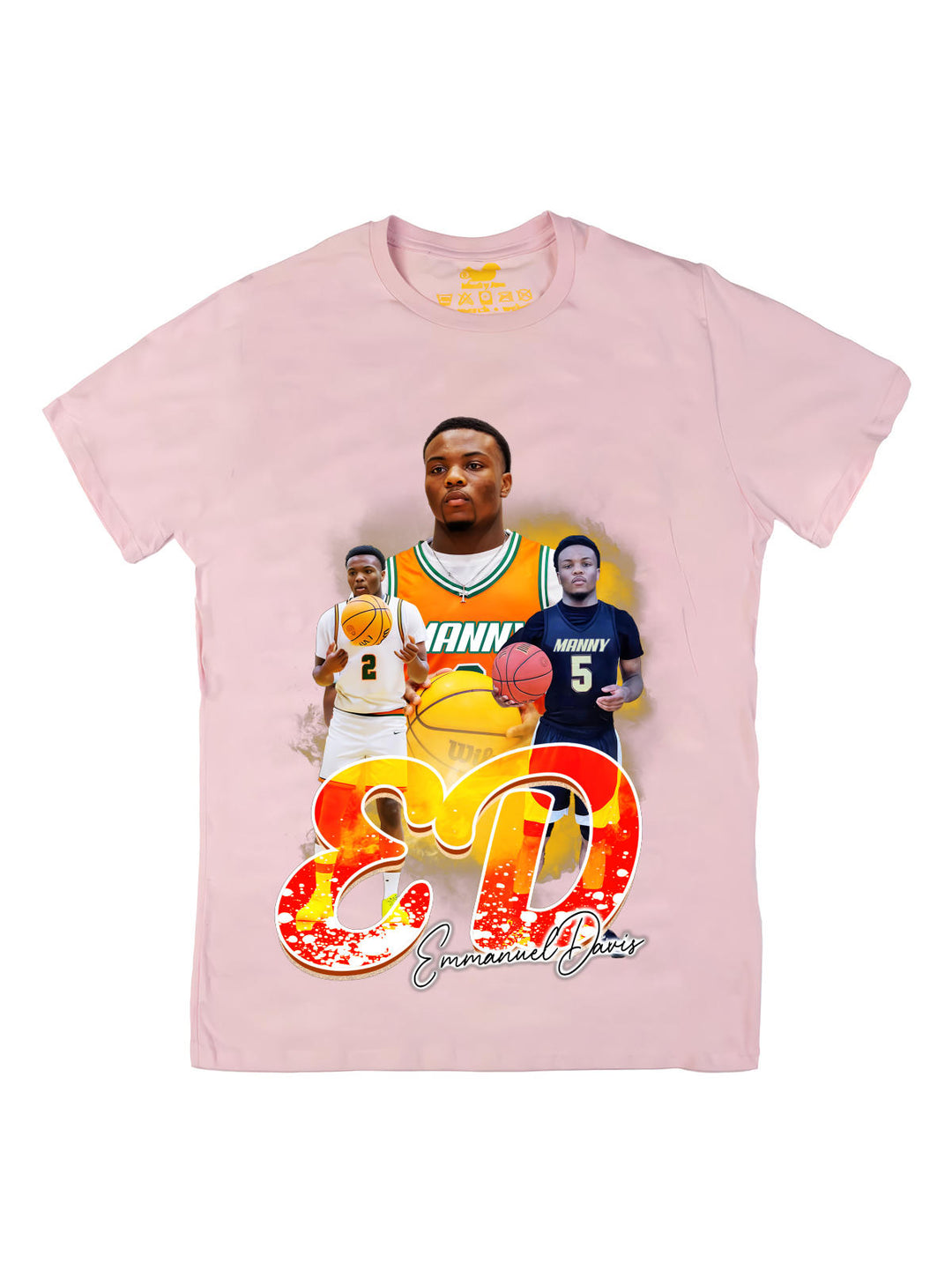 Emmanuel Davis Initials Oversize Print