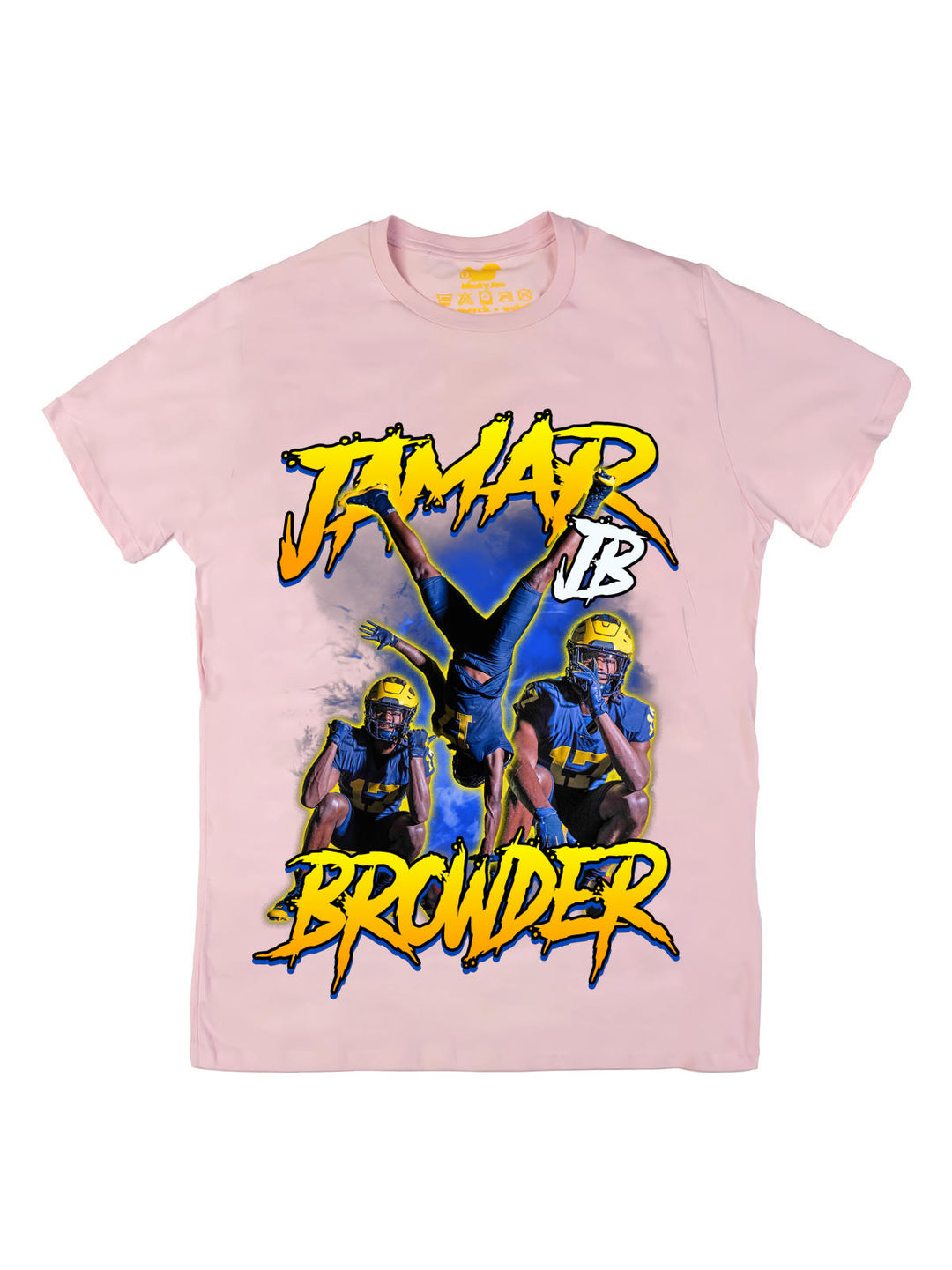 Jamar Browder Collage Oversize Print