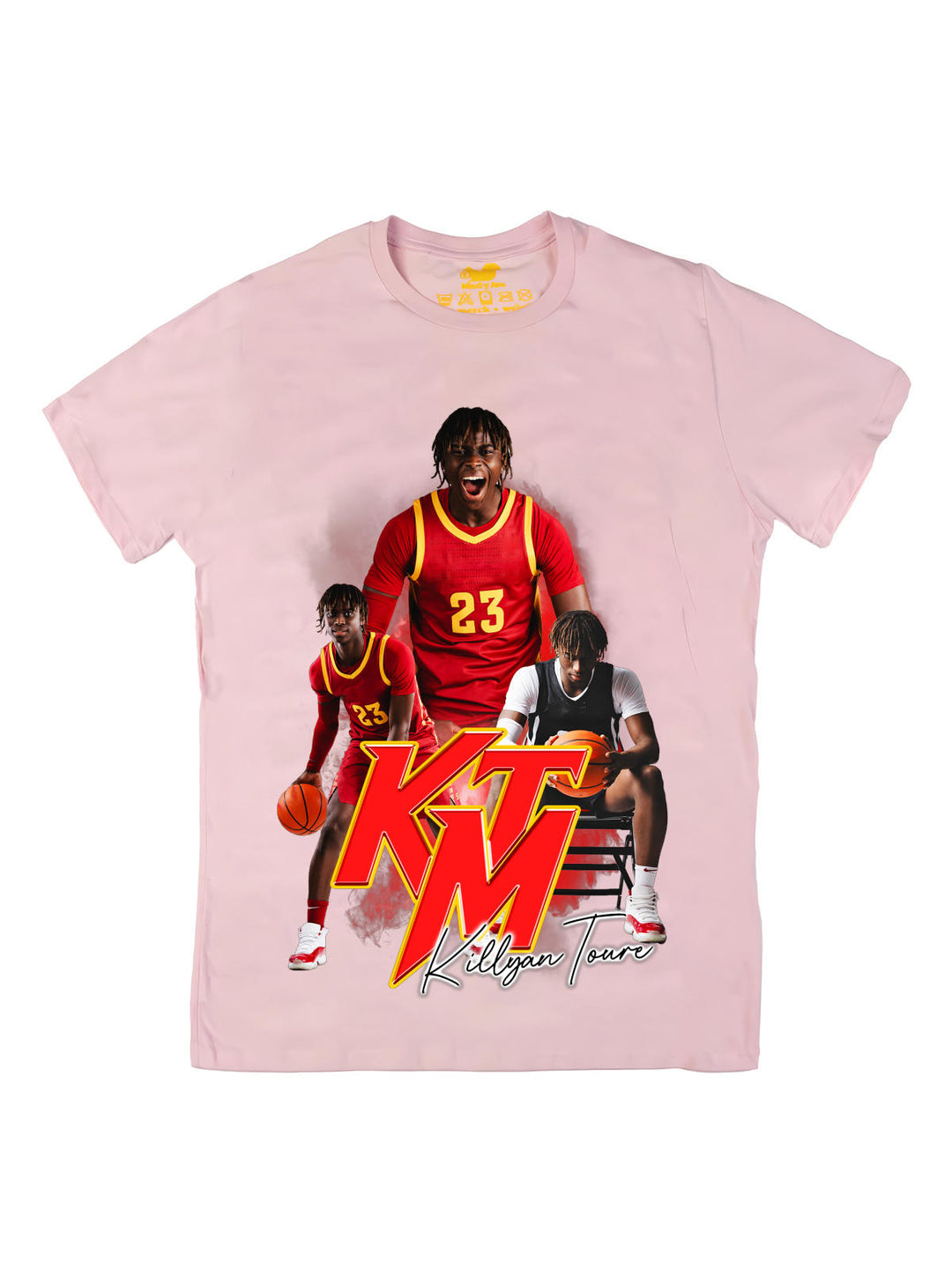 Killyan Toure Initials Oversize Print
