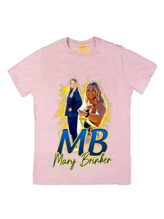 Mary Brinker Initials Oversize Print