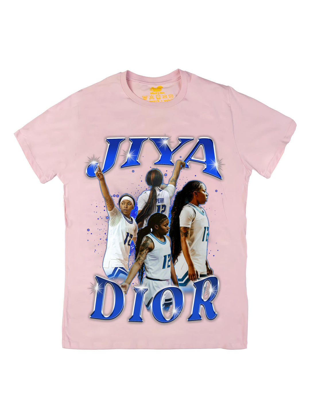 Jiya Perry Collage Oversize Print