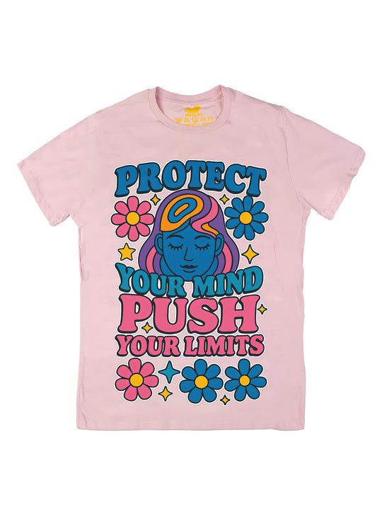 Protect Your Mind Push Your Limits Oversize Print