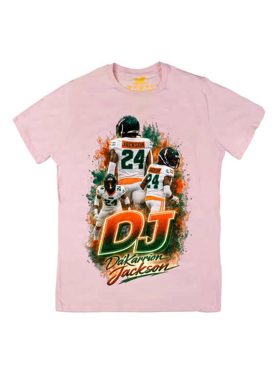 Da'Karrion Jackson Initials Oversize Print