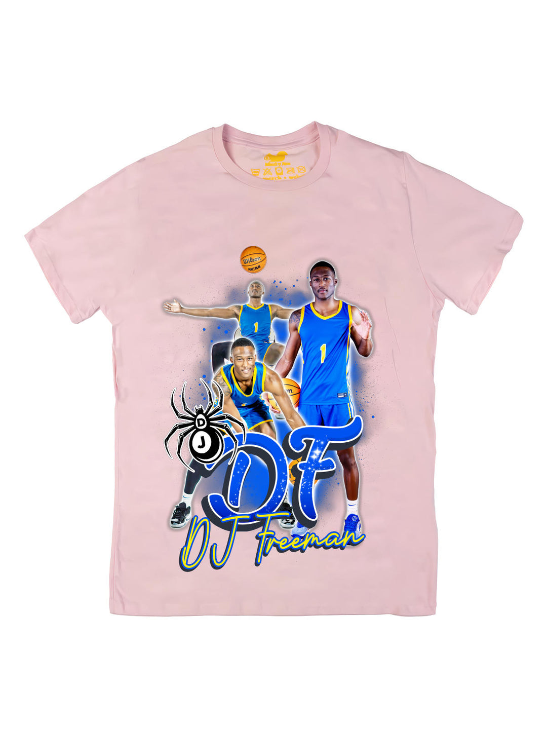 DJ Freeman Initials Oversize Print