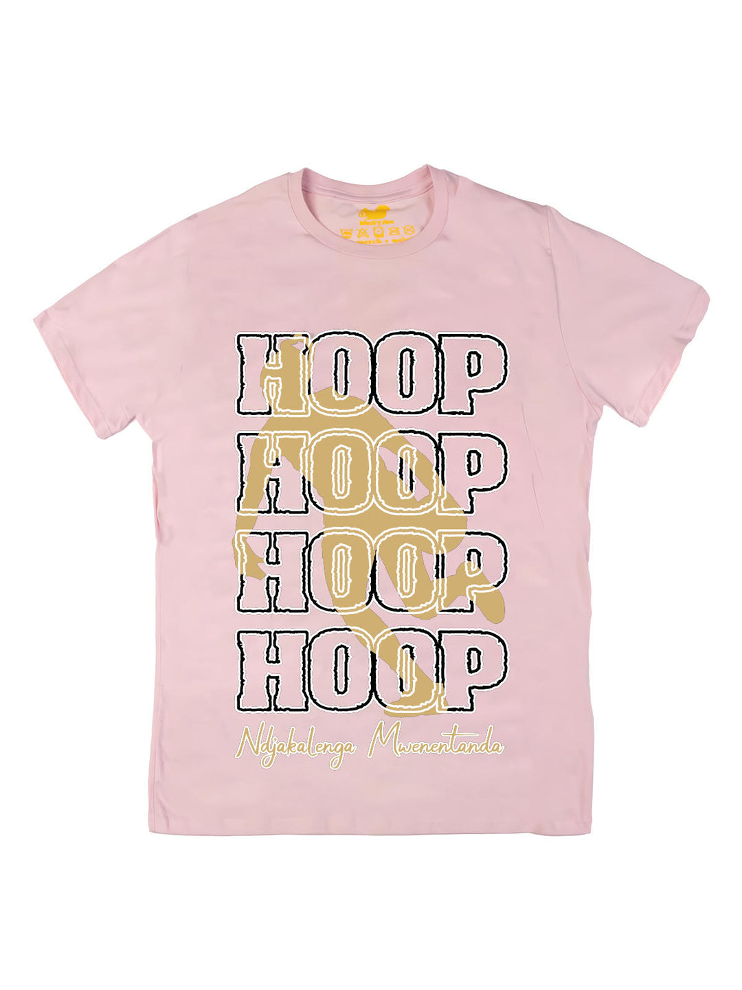 Hoop With Me Logo Oversize Print